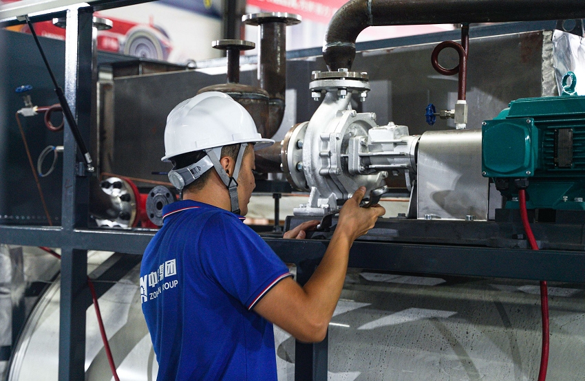 密炼机控温用什么模温机？